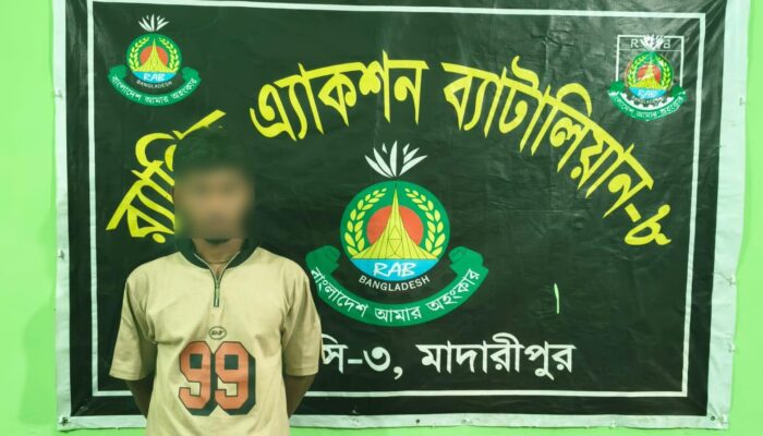 গোবিন্দগঞ্জের চাঞ্চল্যকর হত্যা মামলার প্রধান আসামি মাদারীপুর থেকে গ্রেফতার