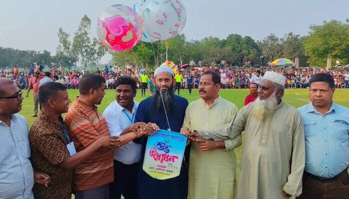 গোবিন্দগঞ্জে শহীদ জিয়া স্মৃতি ফুটবল টুর্নামেন্ট-২০২৬ এর ফাইনাল অনুষ্ঠিত।
